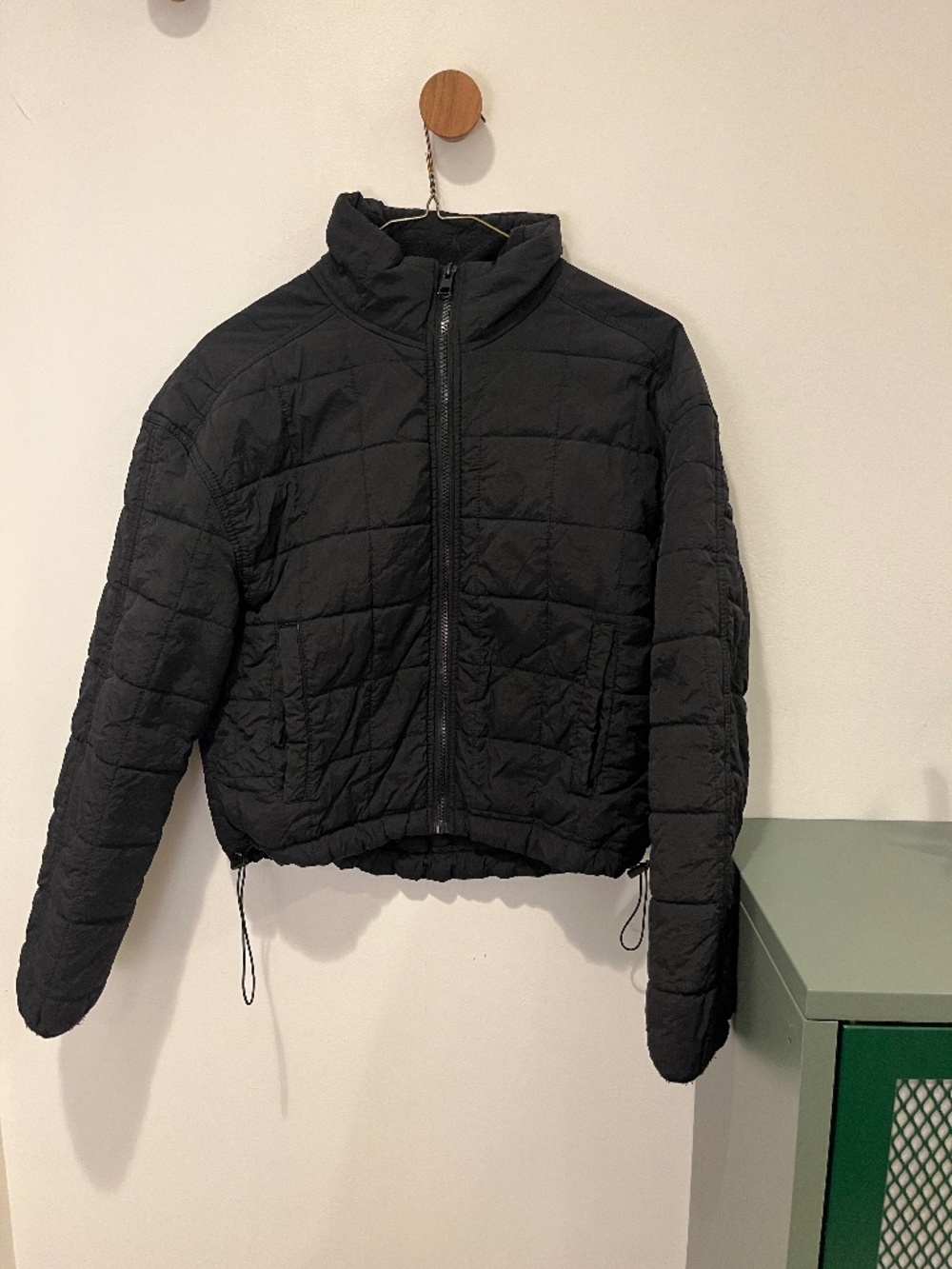Cropped Light Puffer, Size S